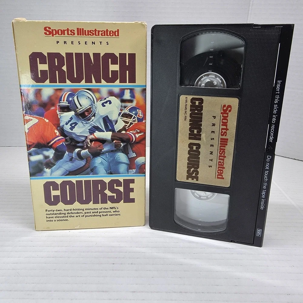Lot of 5 VTG Sports‎ VHS Tapes NFL & NBA SI NFL Films Michael Jordan Untested